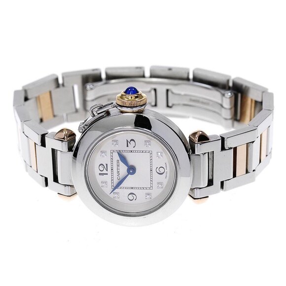 CARTIER Mispacha WJ124020 8P diamond Silver Dial Quartz Ladies Watch_840283 main image 5